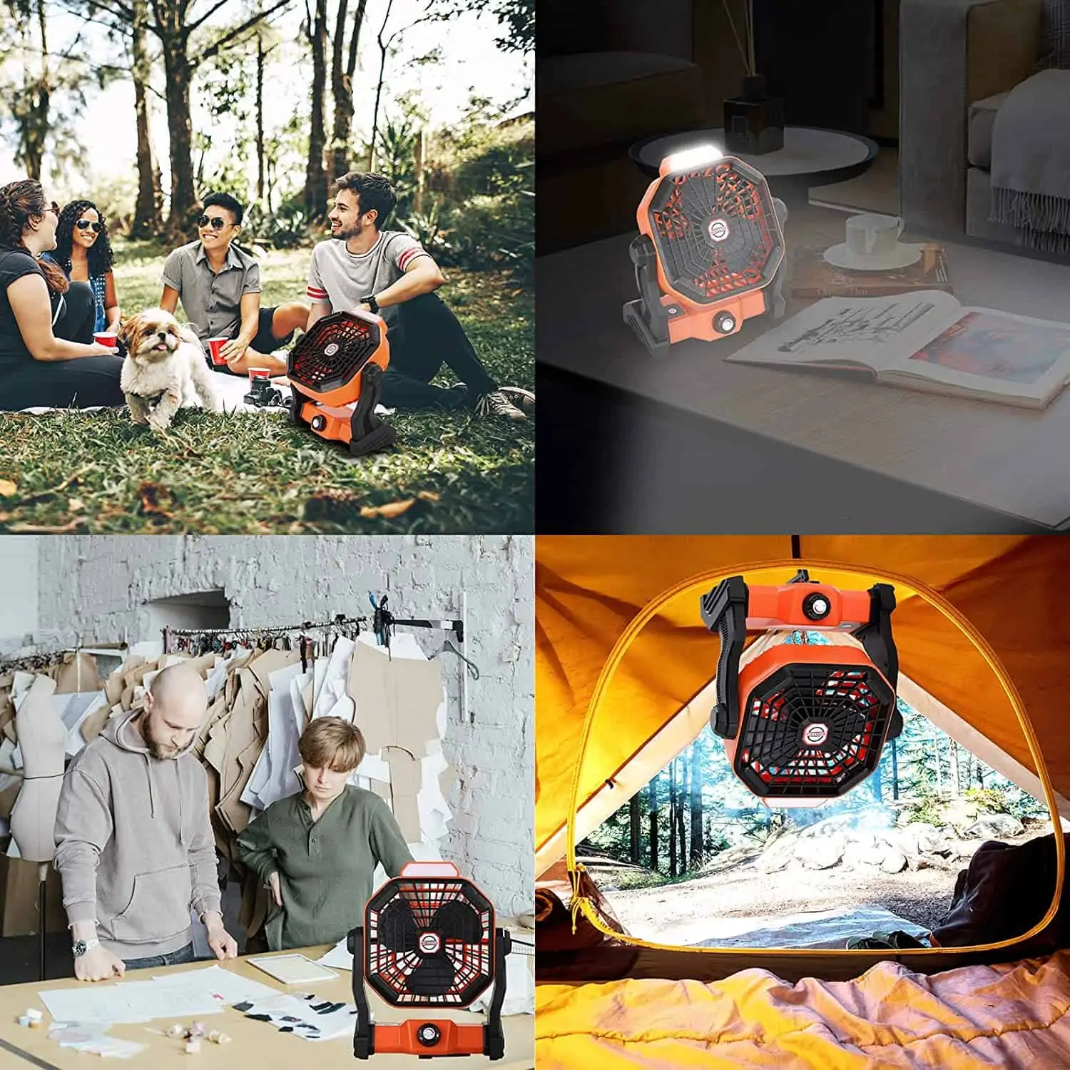 camping fan, rechargeable camping fan battery powered fan camping, battery fan for camping,rechargeable fan for camping