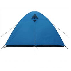 HIGH PEAK Tent Texel 4 double skin dome, stop, rain, outdoor, side wing, seam taped, dual entry, mesh door, polyester, sunscreen, ground sheet, flysheet, fiberglass, PE, inner tent, steel
