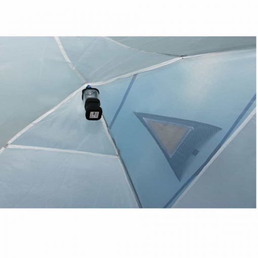 HIGH PEAK Tent Texel 4 double skin dome, stop, rain, outdoor, side wing, seam taped, dual entry, mesh door, polyester, sunscreen, ground sheet, flysheet, fiberglass, PE, inner tent, steel