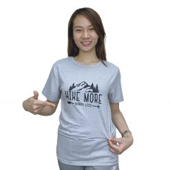 Hiking Main Category Page, PTT Outdoor, Hike More Worry Less Shirt Grey,