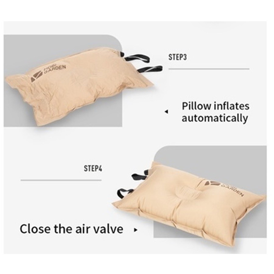 MOBI GARDEN Auto Inflatable Pillow