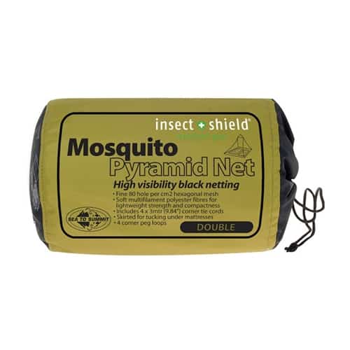 SEATOSUMMIT Mosquito Net Double Insect Shield 4 SEATOSUMMIT Mosquito Net Double Insect Shield, jaring, camping, nyamuk, protection, denggi, aedes, aids, kelambu, insects protection, shield, captain, repellent, lindung diri lindung semua