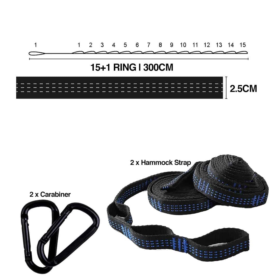 TAHAN Hammock Straps 11 TAHAN Hammock Straps, khemah, buai, tali, rope, buckle straps, tali buaian, travel, ropes