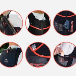 AONIJIE 10L Zip-Up Running Hydration Vest, hydration vest, 10l hydration vest, running vest, running hydration vest, zipper running vest, zipper hydration vest, running hydration pad, chest pad, hydration chest pad, chest pack, running chest pad, running rucksack, marathon sack, running sack, camping run sack, run sack bag vest, best running vest, best running hydration vest, outdoor chest vest, outdoor running chest pad
