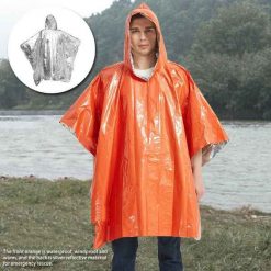 Emergency Survival Rain Poncho, best survival poncho, poncho raincoat, blanket poncho, hooded poncho, waterproof poncho, water-resistance, resistance, raincoat, raincover, rain blanket, outdoor poncho, outdoor blanket, outdoor survival poncho