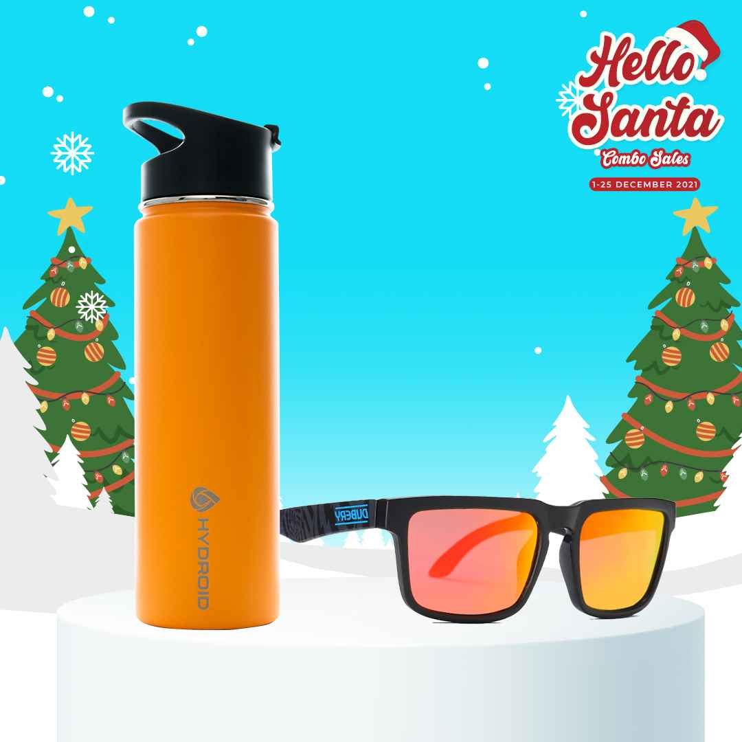 Hello Santa PTT Outdoor 38 Santa Gaming, santa's pouch, sun-ta, santa and chill, santa combo sale, christmas sale, christmas combo, christmas deals, christmas best deals, flask, earphone, pouch, sunglasses, hammock