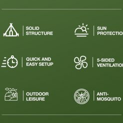 Instant Pop-up 6P Tent, PTT Outdoor, Instant Pop up 6P Tent 5 2,