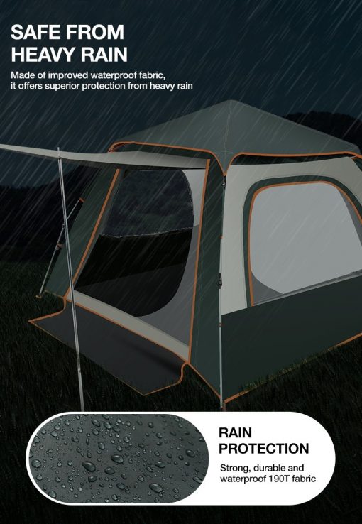 Instant Pop-up 6P Tent, PTT Outdoor, Instant Pop up 6P Tent 7 1,