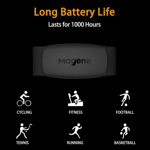 MAGENE H64 Heart Rate Monitor Chest Strap, health, fitness, cyclist, cycling, running, kesihatan, wellness, adults, barometer, track, pedometer, viral, marathon