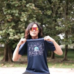 PTT Outdoor Shirt, t-shirt, jersey, comfortable and soft, unisex, men's wear, women wear, man short, quick dry, water resistant, water splash, resistance, tops, baju jersey, lengan pendek, short sleeve
