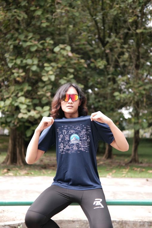 PTT Outdoor Shirt, t-shirt, jersey, comfortable and soft, unisex, men's wear, women wear, man short, quick dry, water resistant, water splash, resistance, tops, baju jersey, lengan pendek, short sleeve