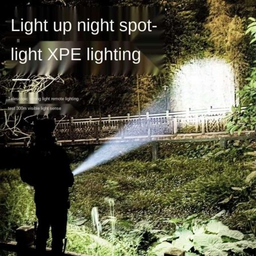 Rechargeable Tactical LED Flashlight, PTT Outdoor, Rechargeable Tactical LED Flashlight 11,