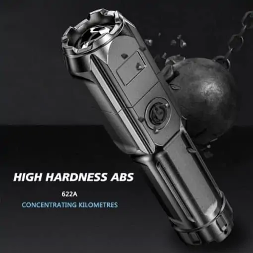 Rechargeable Tactical LED Flashlight, PTT Outdoor, Rechargeable Tactical LED Flashlight 12,