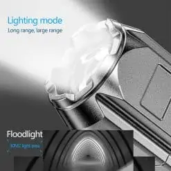 Rechargeable Tactical LED Flashlight, PTT Outdoor, Rechargeable Tactical LED Flashlight 7,