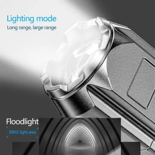 Rechargeable Tactical LED Flashlight, PTT Outdoor, Rechargeable Tactical LED Flashlight 7,