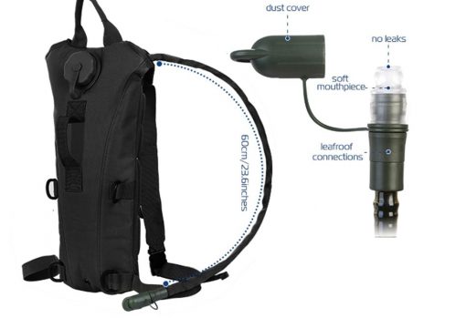 Tactical Hydration Pack with 3L Bladder, tactical hydration pack, hydration backpack, water bladder hydration bag, hydration pack, water bladder, water bottle, Hydration Reservoirs, hydration bladder, hydration bag, 3 liter bladder, 3 liter hydration bladder, hydration bag with bladder, hydration pack with bladder