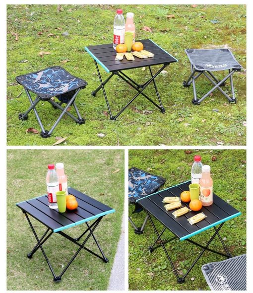 Ultralight Portable Camping Table, camping table, folding camping table, foldable table, foldable picnic battle, portable picnic bottle, meja picnic, meja camping, meja lipat, meja untuk camping, camping table, travel table, stainless steel foldable table