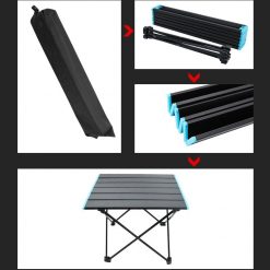 Ultralight Portable Camping Table, camping table, folding camping table, foldable table, foldable picnic battle, portable picnic bottle, meja picnic, meja camping, meja lipat, meja untuk camping, camping table, travel table, stainless steel foldable table