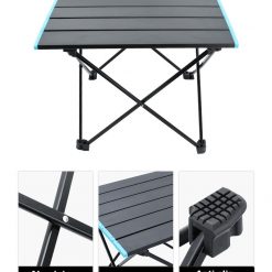Ultralight Portable Camping Table, camping table, folding camping table, foldable table, foldable picnic battle, portable picnic bottle, meja picnic, meja camping, meja lipat, meja untuk camping, camping table, travel table, stainless steel foldable table