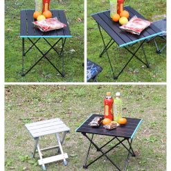 Ultralight Portable Camping Table, camping table, folding camping table, foldable table, foldable picnic battle, portable picnic bottle, meja picnic, meja camping, meja lipat, meja untuk camping, camping table, travel table, stainless steel foldable table
