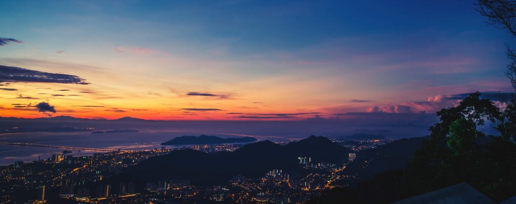 Sunrise from Penang Hill