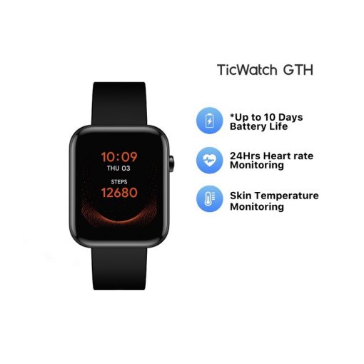 TicWatch GTH Smartwatch, GTH, smartwatch, TicWatch, Watch