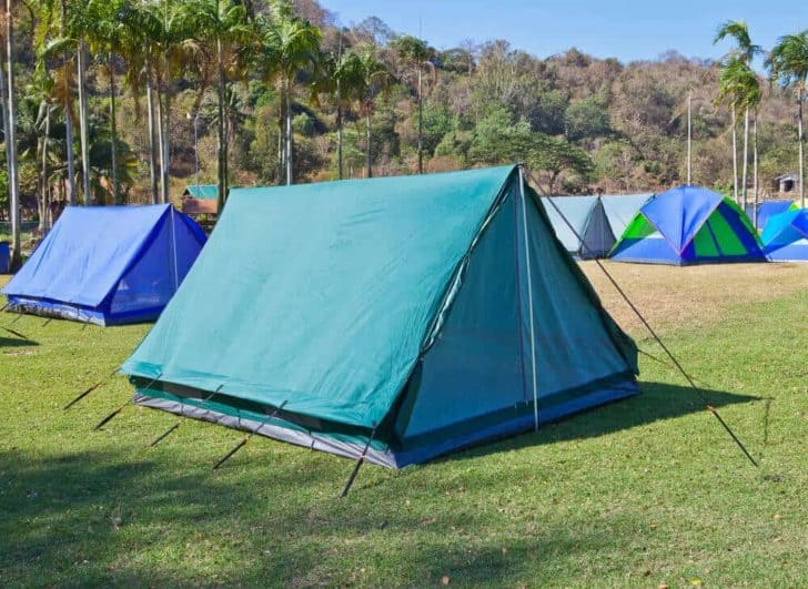 6 Common Tent Types and Their Pros and Cons, PTT Outdoor, ridge tent,