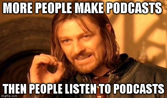 Podcast meme