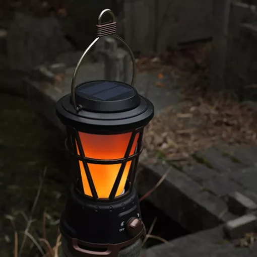Forest LED Lantern | PTT Outdoor Forest LED Lantern, PTT Outdoor, LANSOL71BK,