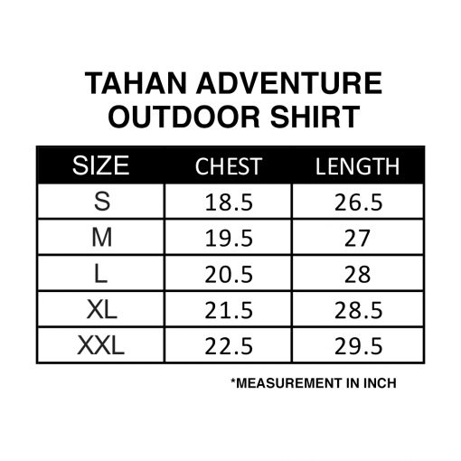 TAHAN Adventure Outdoor Shirt, PTT Outdoor, TAHAN Adventure Outdoor Shirt SC,