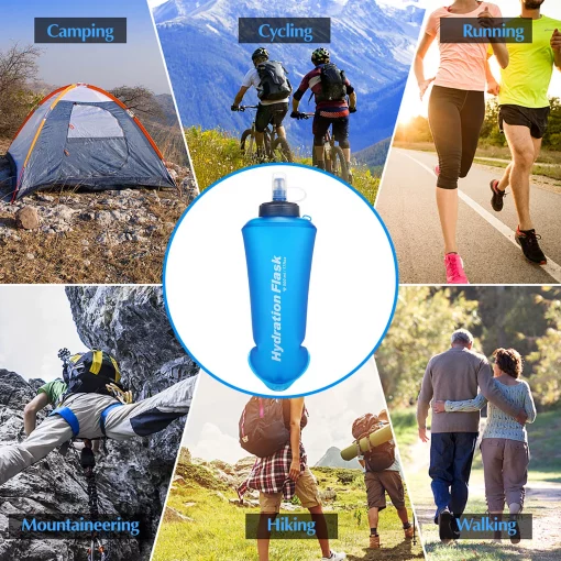 Soft Hydration Flask, PTT Outdoor, METOUR Soft Flask 500ML 3,