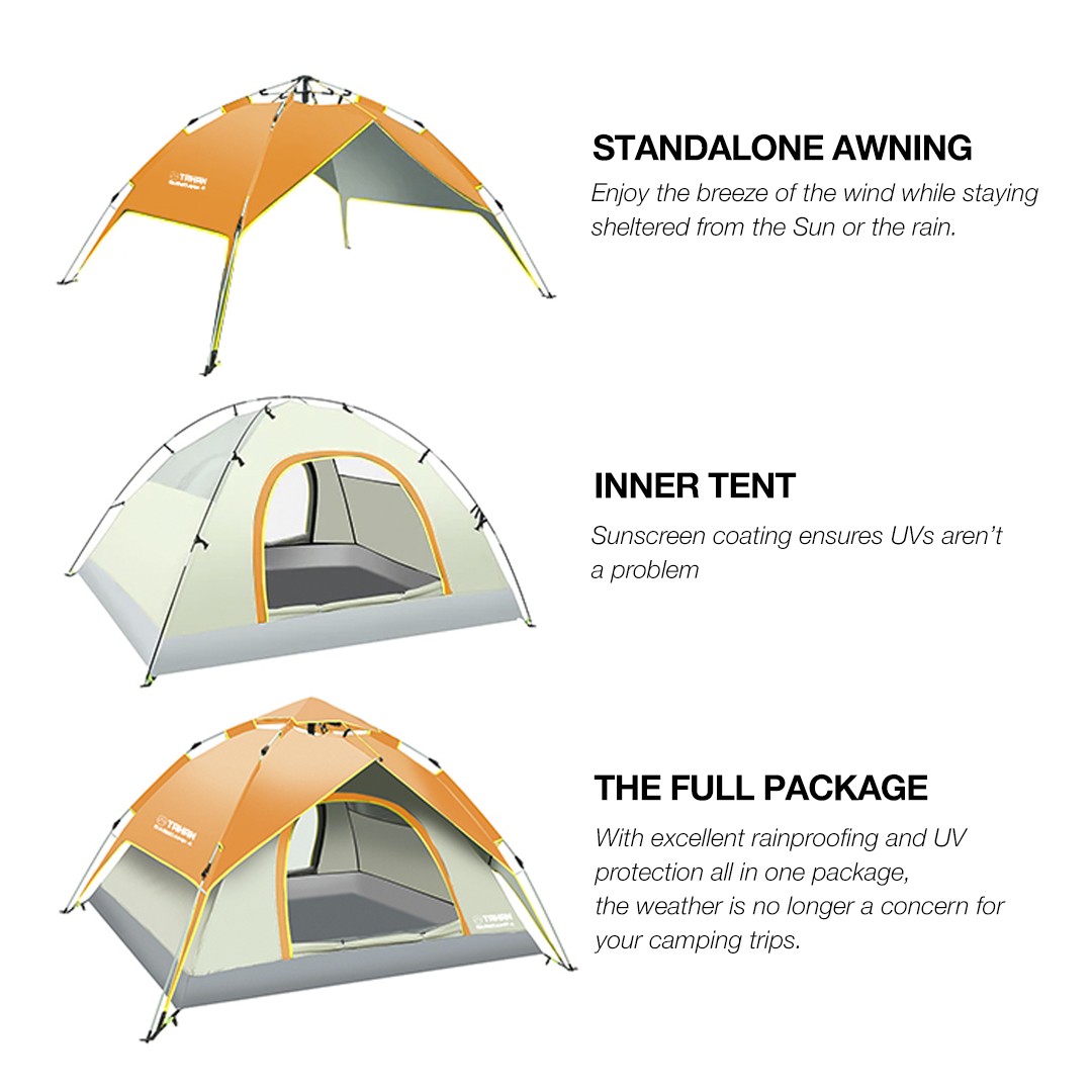 TAHAN Basecamp 4 Camping Combo Set, PTT Outdoor, TAHAN BaseCamp 4 6,