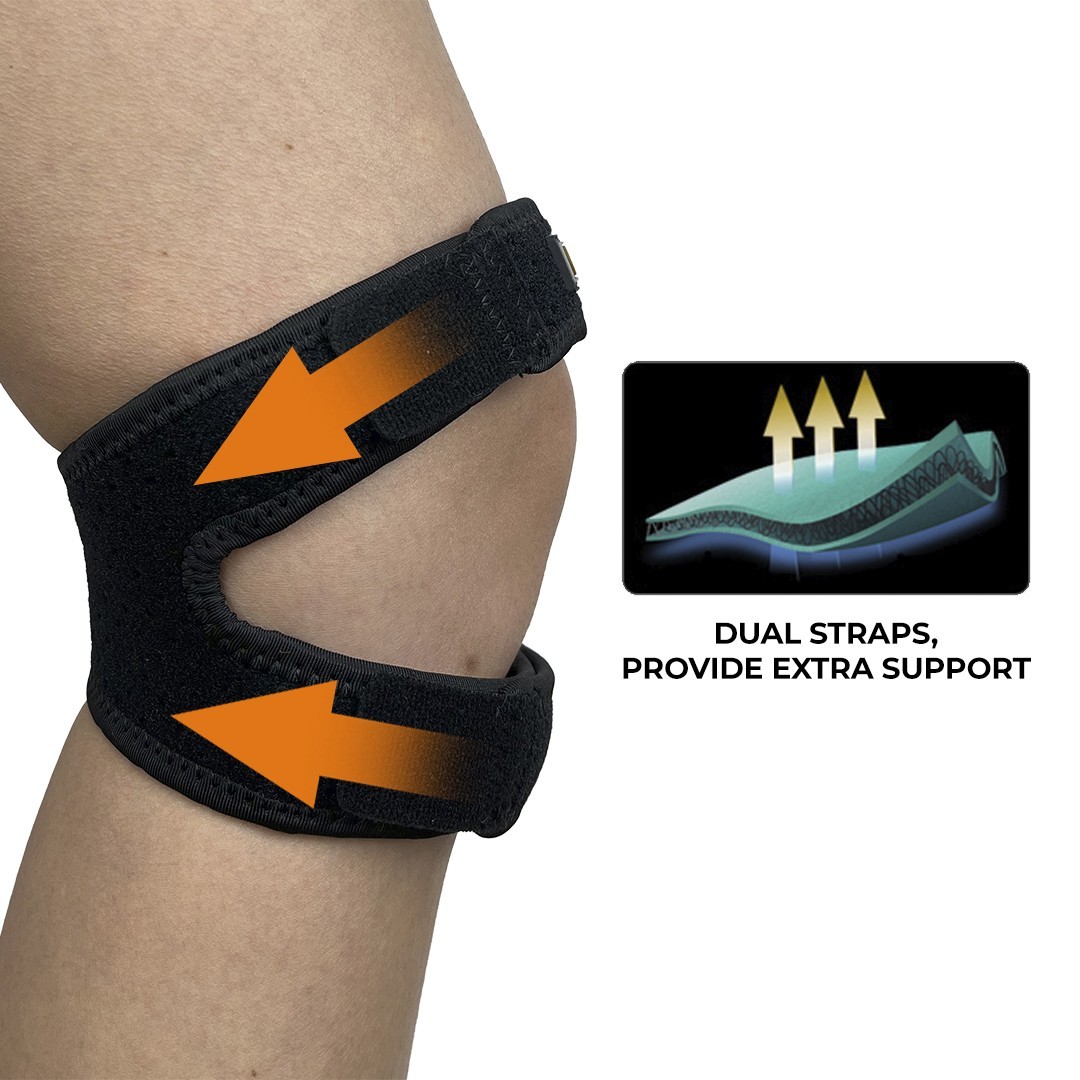TAHAN Patella Knee Guard, breathable knee guard, knee guard, lutut, sakit lutut, patella