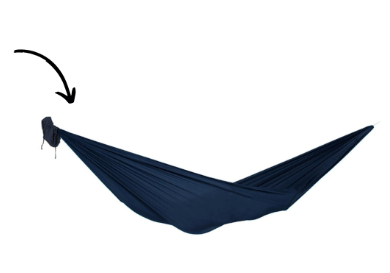 Gathered-end hammock