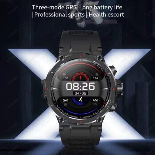 HM03 GPS Smartwatch, PTT Outdoor, 5th image watch,