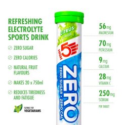 HIGH5 Zero Electrolyte Sports Drink, PTT Outdoor, HIGH5 Zero Citrus2,
