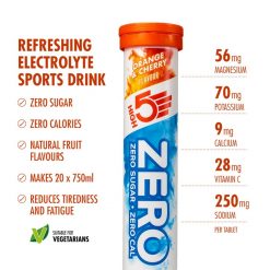 HIGH5 Zero Electrolyte Sports Drink, PTT Outdoor, HIGH5 Zero Orange Cherry2,