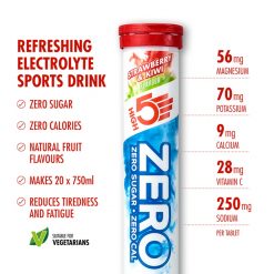 HIGH5 Zero Electrolyte Sports Drink, PTT Outdoor, HIGH5 Zero Strawberry Kiwi2,