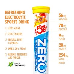 HIGH5 Zero Electrolyte Sports Drink, PTT Outdoor, HIGH5 Zero Tropical2,