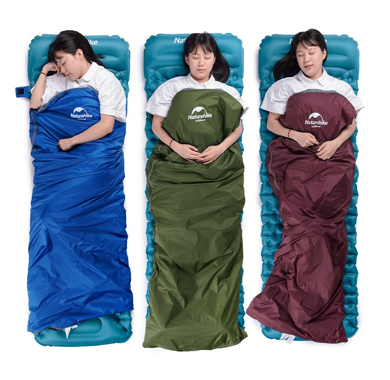 Sleep Better Combo, PTT Outdoor, NATUREHIKE Compression Ultralight Sleeping Bag Green Picture 1,
