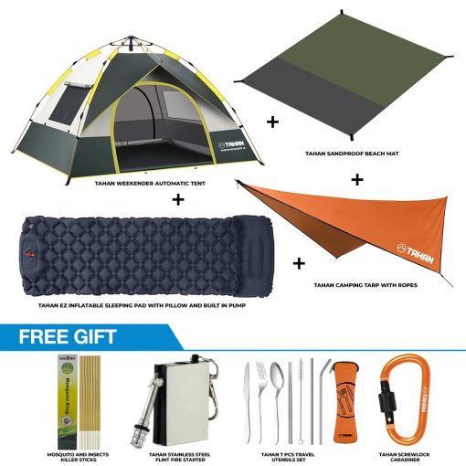 TAHAN Camping Combo Set, PTT Outdoor, TAHAN CAMPING COMBO SET,