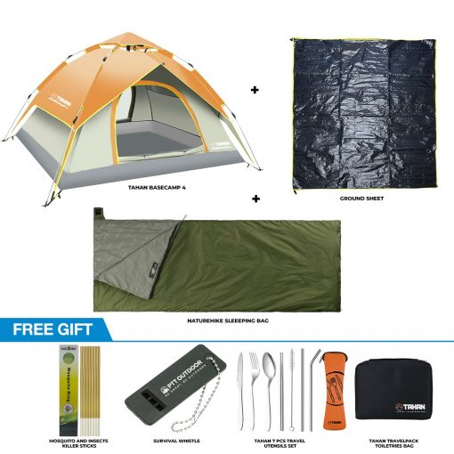 TAHAN Basecamp 4 Camping Combo Set, PTT Outdoor, Tahan Basecamp 4 Superdeal Camping Combo Set 1,