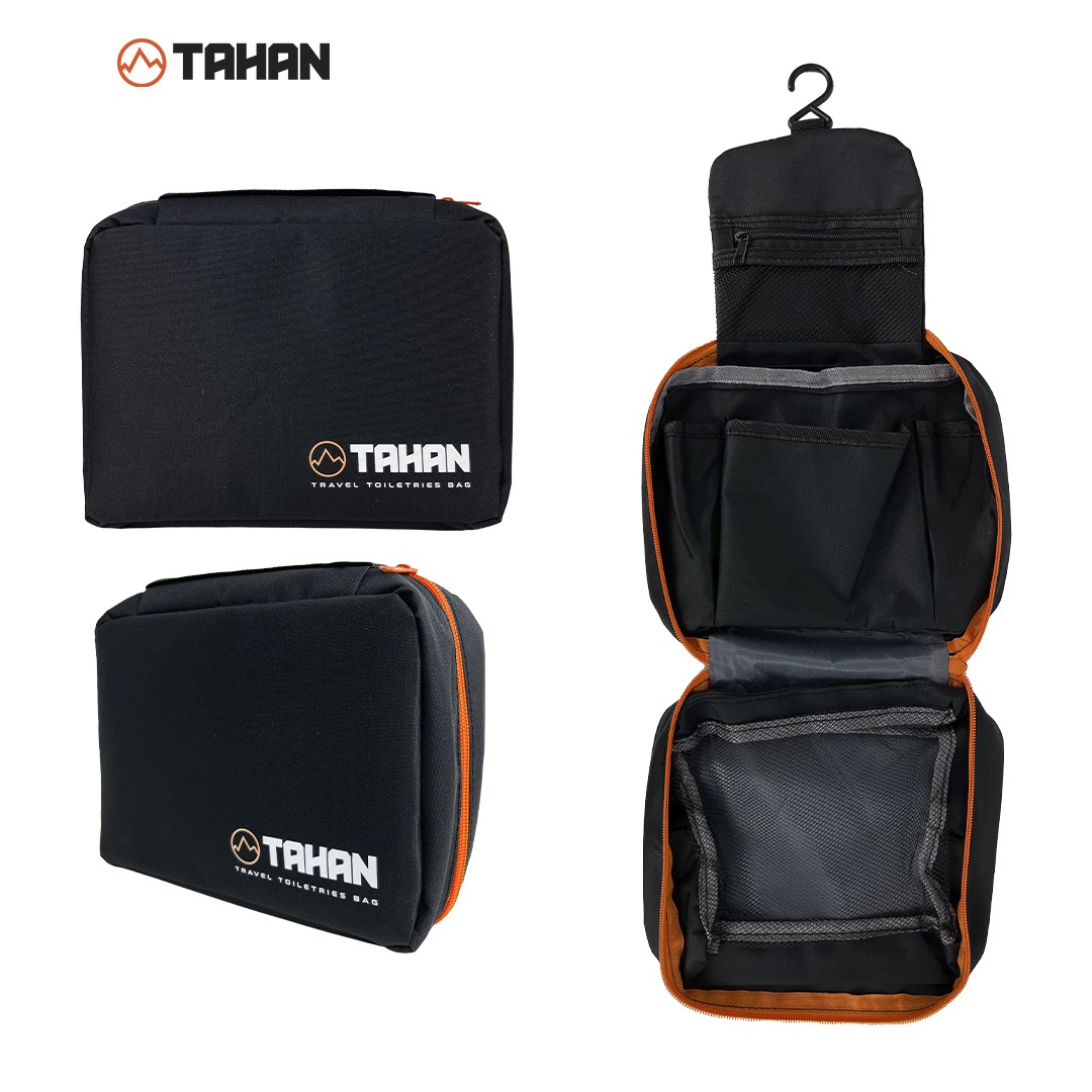 TAHAN TravelPack Toiletries Bag, PTT Outdoor, Tahan Travelpak Travel Toiletries Bag 3,