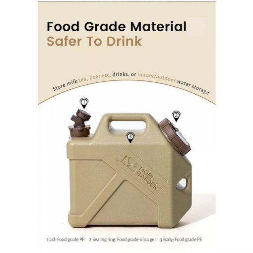 MOBI GARDEN Camping Portable Water Tank Container, PTT Outdoor, MOBI GARDEN Camping Portable Water Tank Container 2,