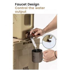 MOBI GARDEN Camping Portable Water Tank Container, PTT Outdoor, MOBI GARDEN Camping Portable Water Tank Container 3,