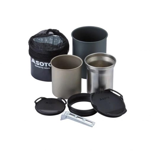 SOTO ThermoStack Combo Cookset, PTT Outdoor, SOTO ThermoStack Combo Cookset 2,