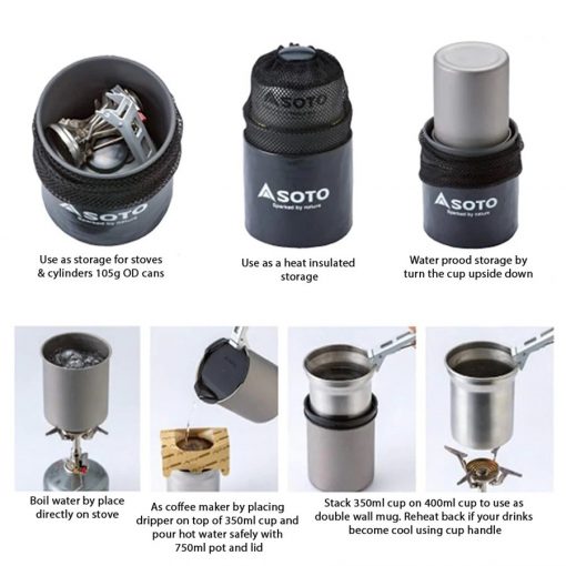 SOTO ThermoStack Combo Cookset, PTT Outdoor, SOTO ThermoStack Combo Cookset 4,