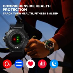 ZEBLAZE Stratos 2 GPS Smartwatch, PTT Outdoor, ZEBLAZE Strato 2 GPS Smartwatch 7,