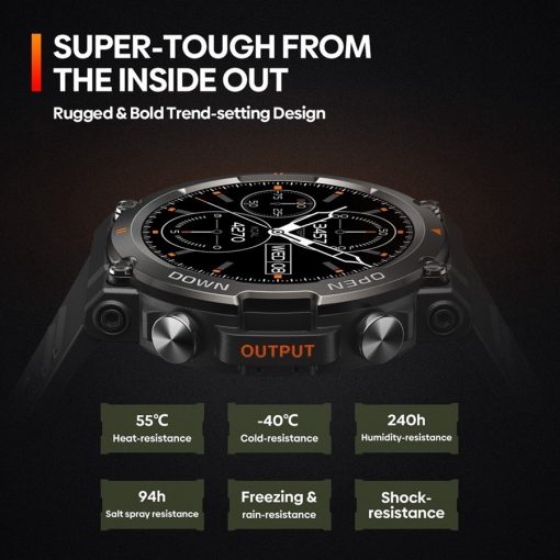 ZEBLAZE Vibe 7 Smartwatch, PTT Outdoor, ZEBLAZE Vibe 7 Smartwatch 9,