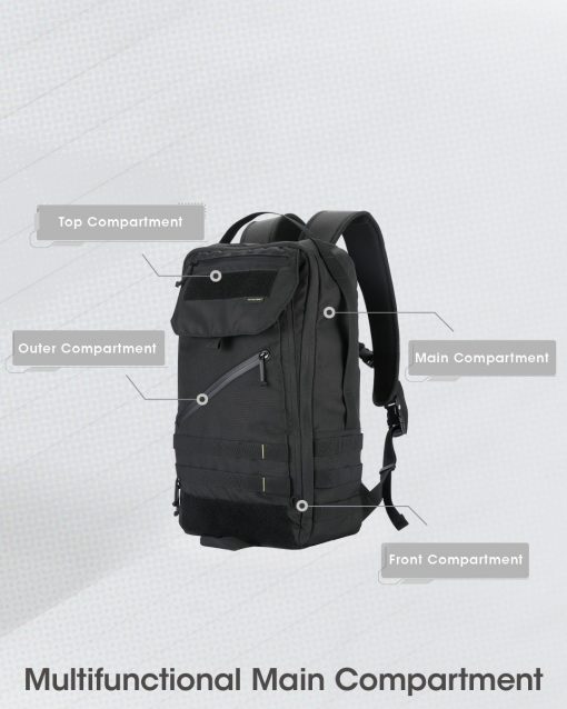 NITECORE BP23 Multi-Purpose Tactical Commuting Backpack, PTT Outdoor, 20221018101151 22736,